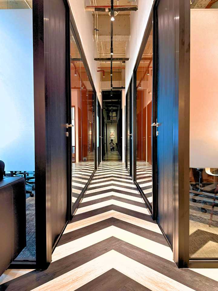 Lorong dan koridor virtual office Tangerang Alam Sutera Infiniti