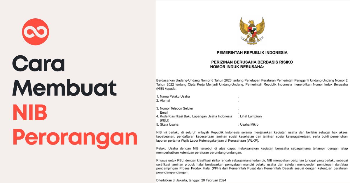 Cara Membuat NIB Perorangan
